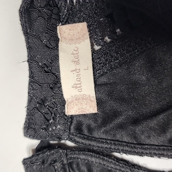 Altar'd State NWT Black Lace Mini Dress - Picture 6 of 9